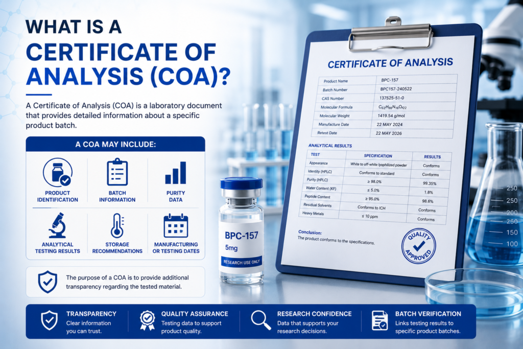 What Is a Certificate of Analysis?