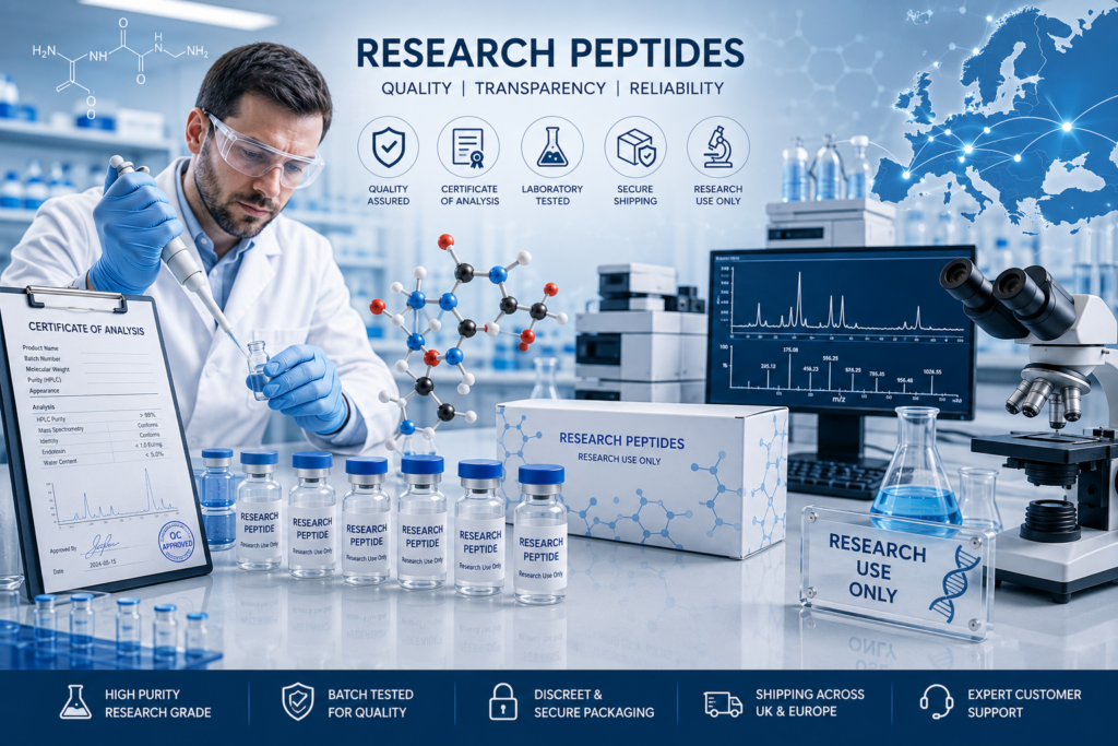 buy research peptides UK, buy research peptides Europe, buy research peptides online, research peptides for sale UK, research peptides for sale Europe, research peptide supplier UK, research peptide supplier Europe, trusted peptide supplier, research-grade peptides, premium research peptides, high purity research peptides, laboratory research peptides, peptide research products, research peptide store, peptide laboratory supplies, peptide research compounds, buy GLP-1 research peptides, buy growth hormone peptides, buy regenerative peptides, buy cognitive research peptides, buy peptide nasal sprays, buy research peptide pens, buy premixed research peptides, buy sterile water for research, peptide COA supplier, batch tested peptides, laboratory tested peptides, HPLC tested peptides, Mass Spectrometry tested peptides, research peptide vials, peptide supplier with COA, peptide supplier with HPLC testing, peptide supplier Europe online, peptide supplier UK online, order research peptides UK, order research peptides Europe, research peptide shop UK, research peptide shop Europe, peptide wholesale UK, peptide wholesale Europe, peptide bulk orders, peptide distributor Europe, peptide distributor UK, buy peptide vials online, secure peptide shipping UK, secure peptide shipping Europe, discreet peptide shipping, fast peptide delivery UK, fast peptide delivery Europe, premium peptide supplier, trusted peptide company, peptide laboratory products, peptide research materials, research chemicals peptides, peptide laboratory supplier, buy peptides with COA, peptide quality assurance, research peptide compliance, research peptide documentation, peptide quality tested, peptide manufacturing standards, research peptide catalogue, peptide solutions Europe, peptide solutions UK, peptide supplier with fast dispatch, peptide supplier with customer support, research peptide accessories, laboratory peptide solutions, buy scientific peptides, peptide research equipment, peptide laboratory reagents, peptide supply Europe, peptide supply UK, peptide products online, peptide research marketplace, peptide research vendor, peptide supplier for laboratories, peptide supplier for universities, peptide supplier for researchers, peptide supplier for biotech, peptide supplier for scientific research, peptide laboratory store, research peptide ordering, peptide online store Europe, peptide online store UK, buy laboratory peptides, peptide supplier with secure checkout, peptide supplier with discreet packaging, peptide supplier with batch traceability, peptide supplier with transparent policies, peptide supplier with research use only products, research use only peptides, RUO peptide supplier, peptide supplier with premium quality, peptide supplier with reliable delivery, peptide supplier with technical documentation, peptide supplier with laboratory testing, buy peptide research kits, research peptide formulations, peptide research solutions, scientific peptide supplier, peptide research procurement, peptide supplier Europe delivery, peptide supplier UK delivery, buy research compounds Europe, buy research compounds UK, peptide supplier with verified quality, trusted research peptide source, premium laboratory peptide supplier